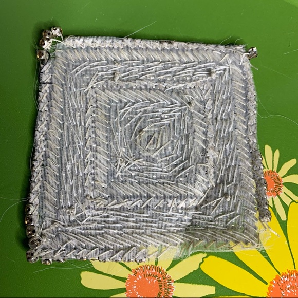 Rhinestone Fabric Remnant - Picture 4 of 7